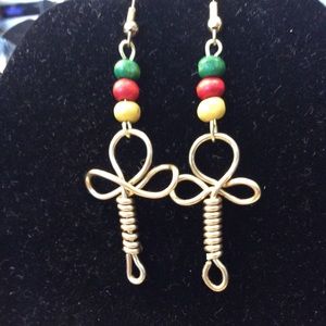 Ankh Earrings Jewelry